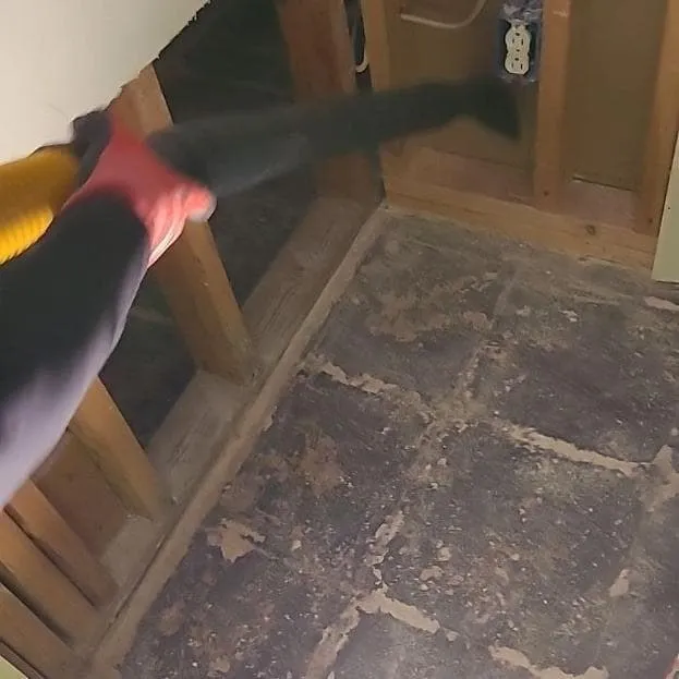 HEPA vacuuming framing
